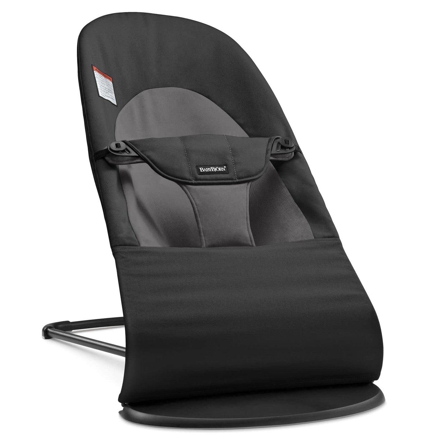 BabyBjorn Babies Babybjorn Bouncer Balance Soft - Black/Dark Grey Cotton