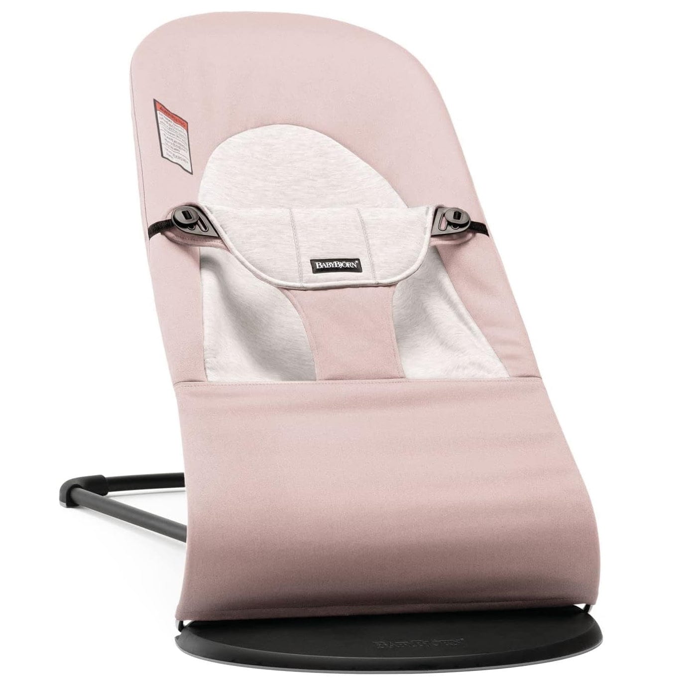 BabyBjorn Babies Babybjorn Bouncer Balance Soft Cotton/Jersey - Light Pink/Grey