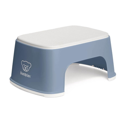 BabyBjorn Babies BabyBjorn Step Stool - Deep Blue/White