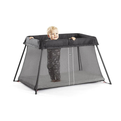 BabyBjorn Babies BabyBjorn Travel Cot Light - Black