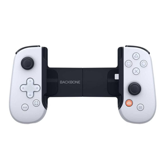 BakBone Gaming Backbone One Mobile Gaming Controller for iPhone [PlayStation Edition] White