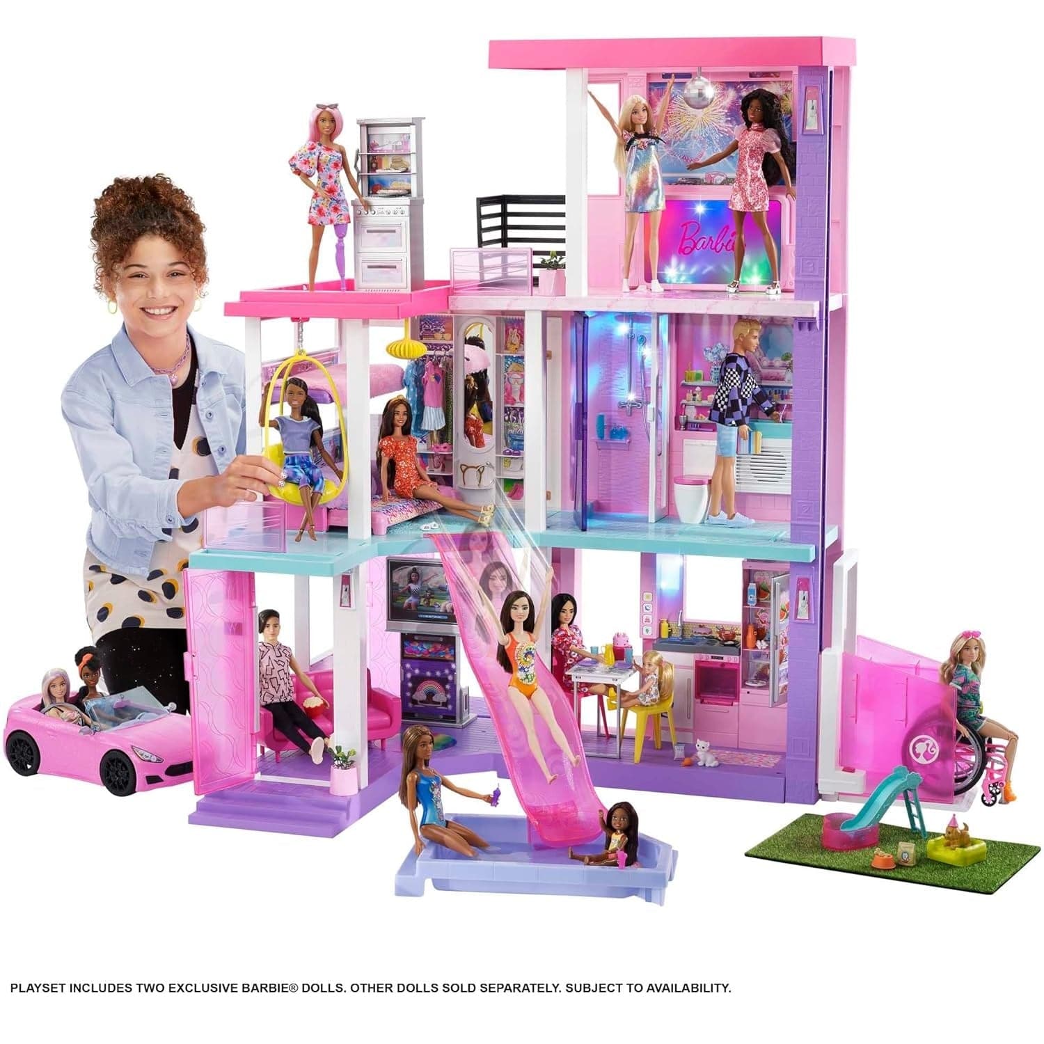 Barbie Toys Barbie 60th Celebration Dreamhouse