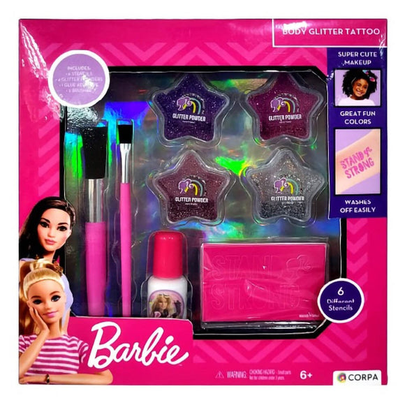 Barbie Toys Barbie Body Glitter Tattoo