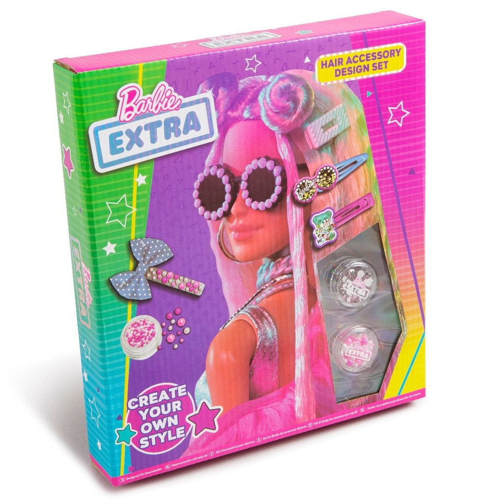 Barbie Toys Barbie Extra Hair Accessory Design Set