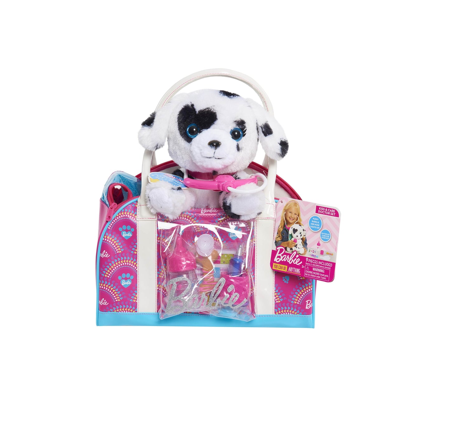 Barbie Toys Barbie Hug & Kiss Pet Doctor Set