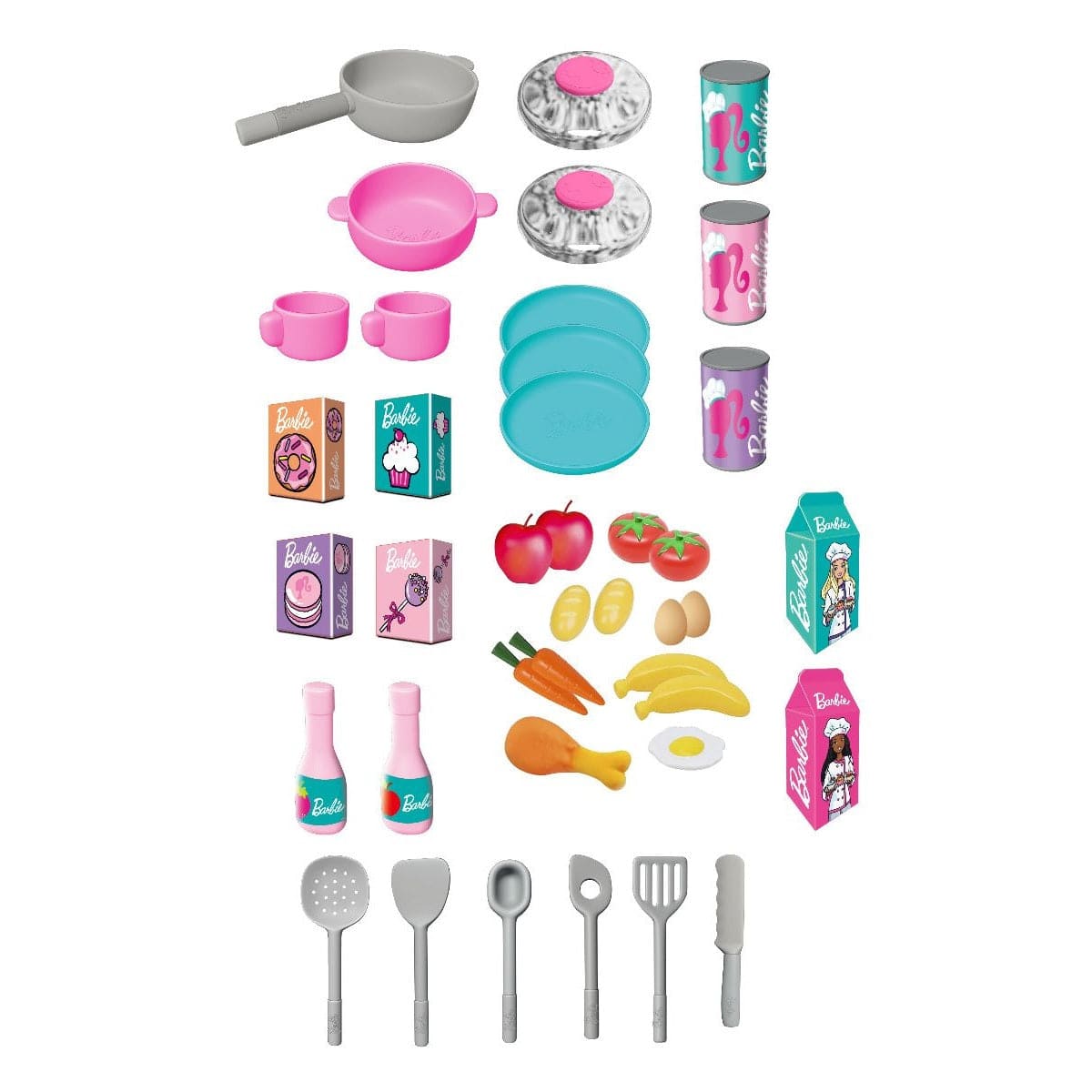 Barbie Large Kitchen with Light and Sound - Main Image