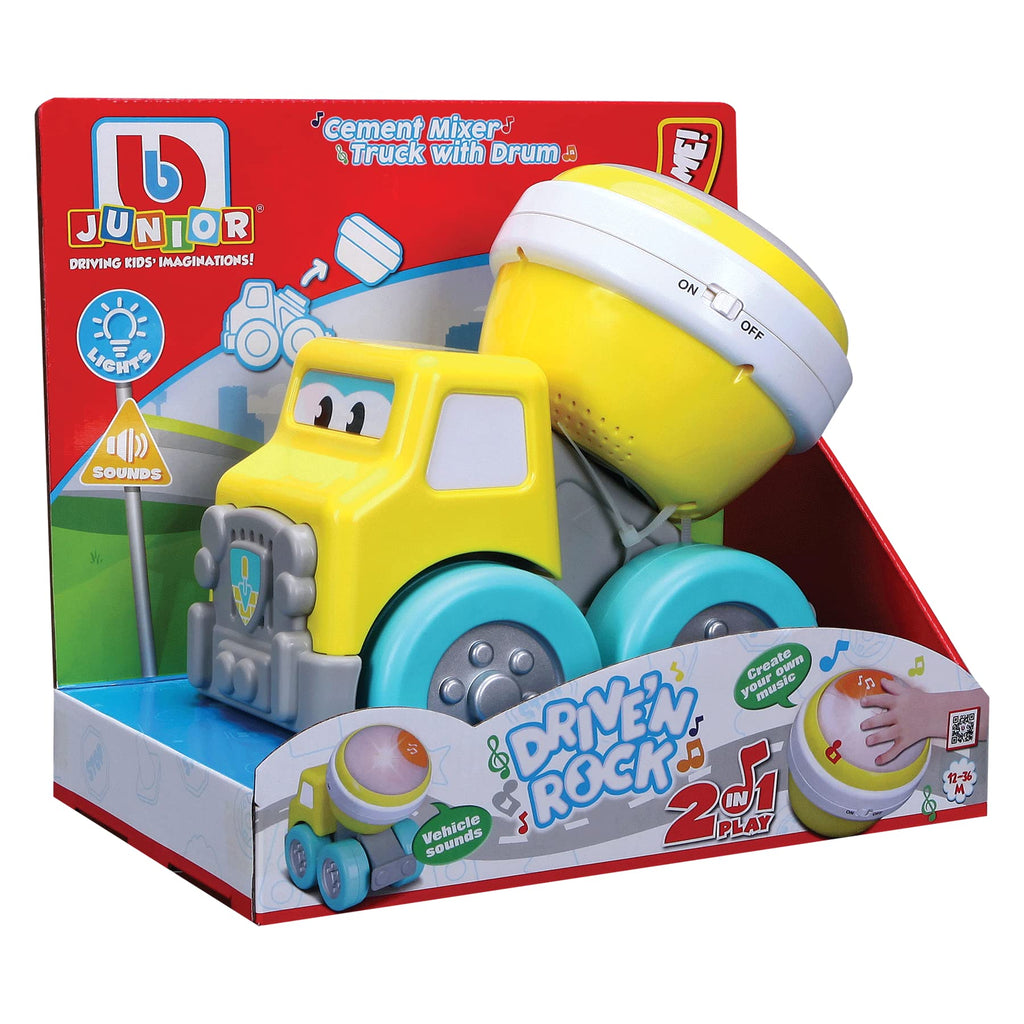 BB Junior Cars Cement Mixer Truck With Drum