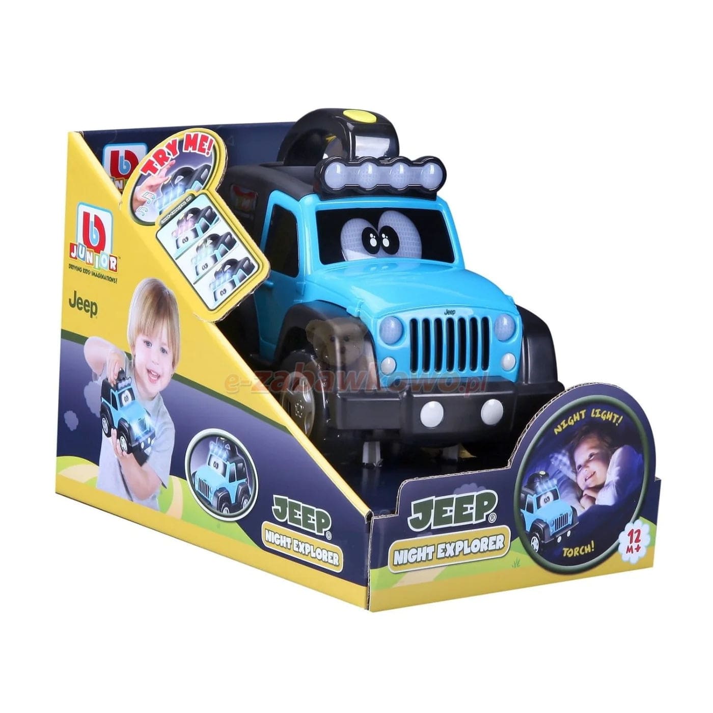 BB Junior Cars Jeep Night Explorer