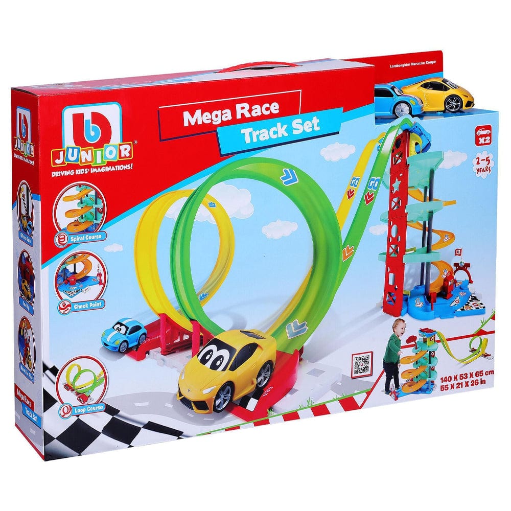 BB Junior Cars Mega Race Track Set