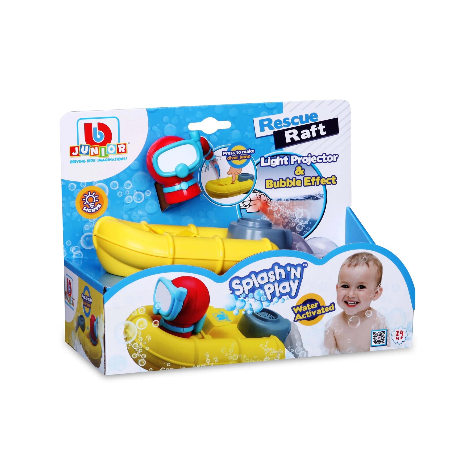 BB Junior Cars Splash and Play Rescue Raft