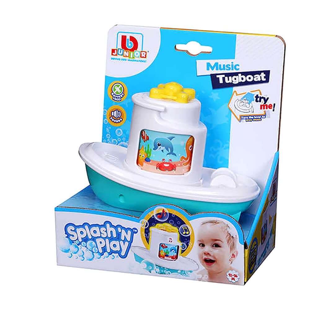 BB Junior Cars Splash 'N Play Music Tugboat