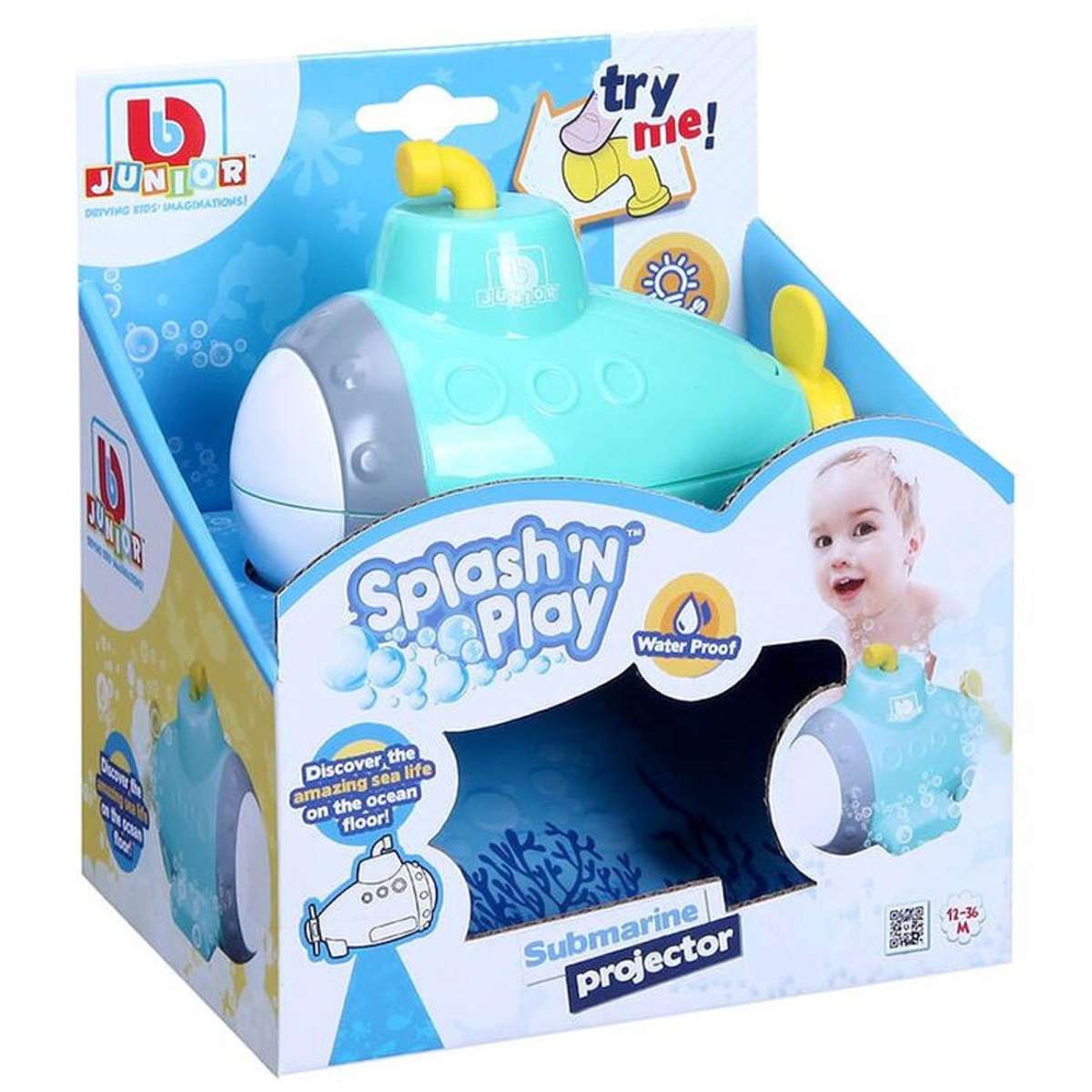 BB Junior Cars Splash 'N Play Submarine Projector