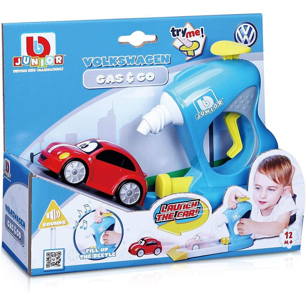 BB Junior Cars Volkswagen - Gas & Go - w/ 1pc New Beetle