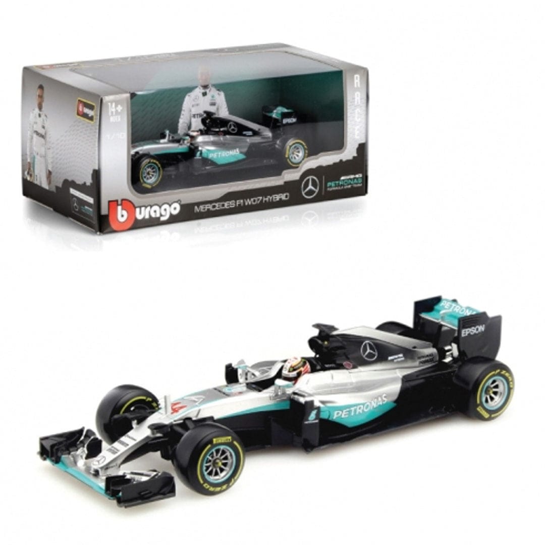 Bburago Car Toys 1:18 2016 Mercedes AMG Petronas W07 Hybrid