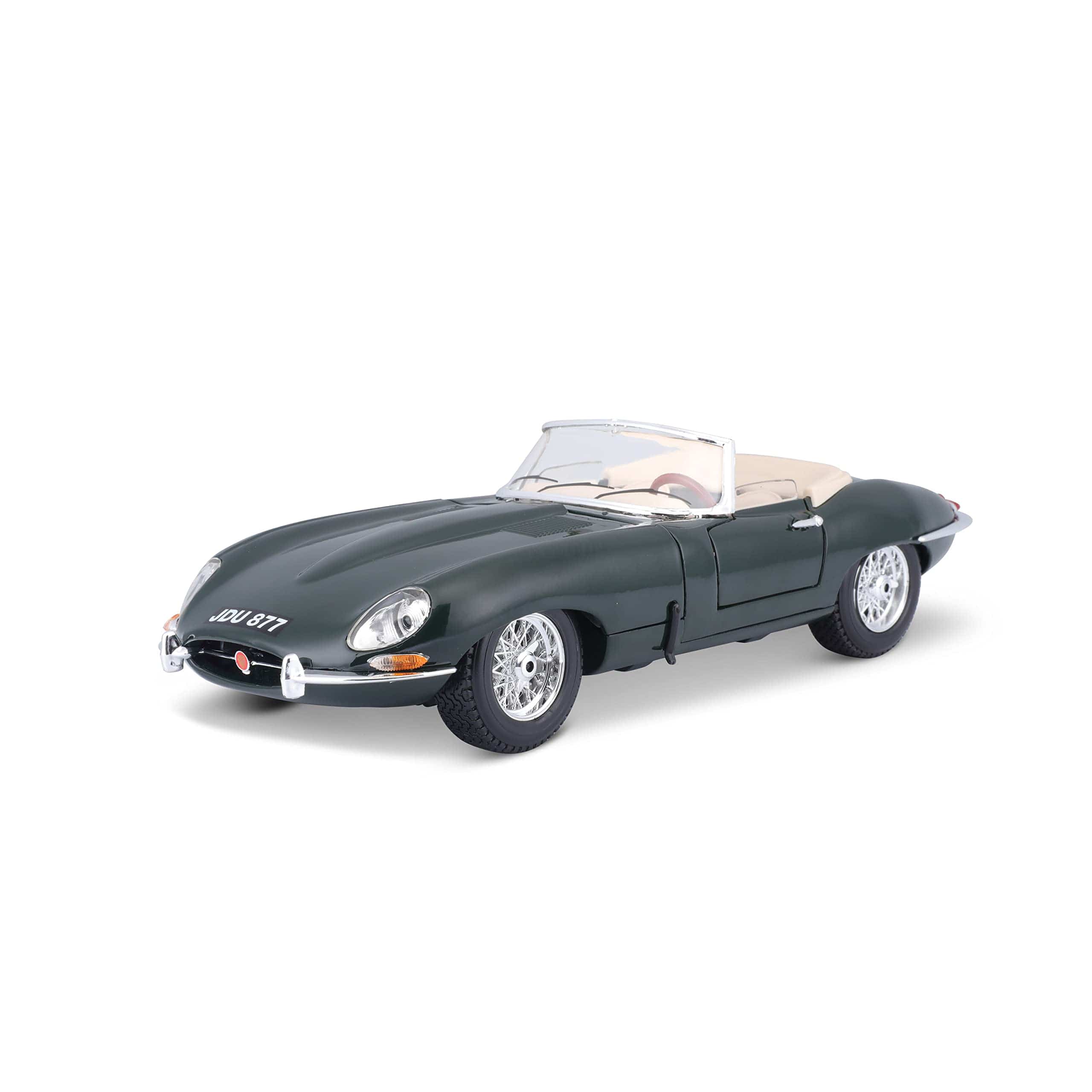 Bburago Car Toys 1/18 (Coll B)   -  Jaguar "E" Cabrio. (1961)