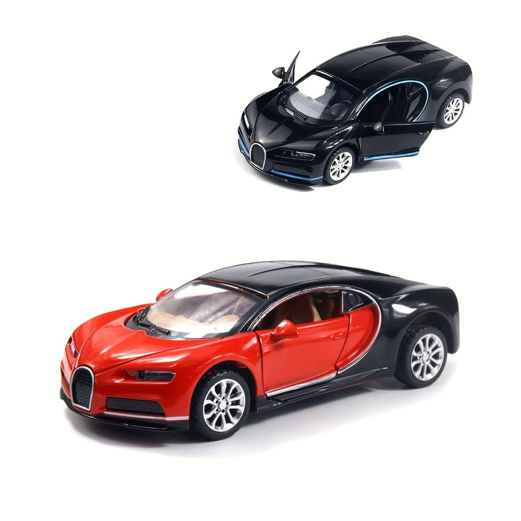Bburago Car Toys 1/18(CollA)-Bugatti Chiron (Red)