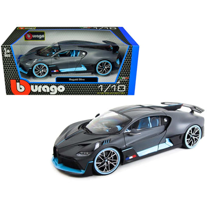 Bburago Car Toys 1/18(CollA)-Bugatti Divo (Grey)