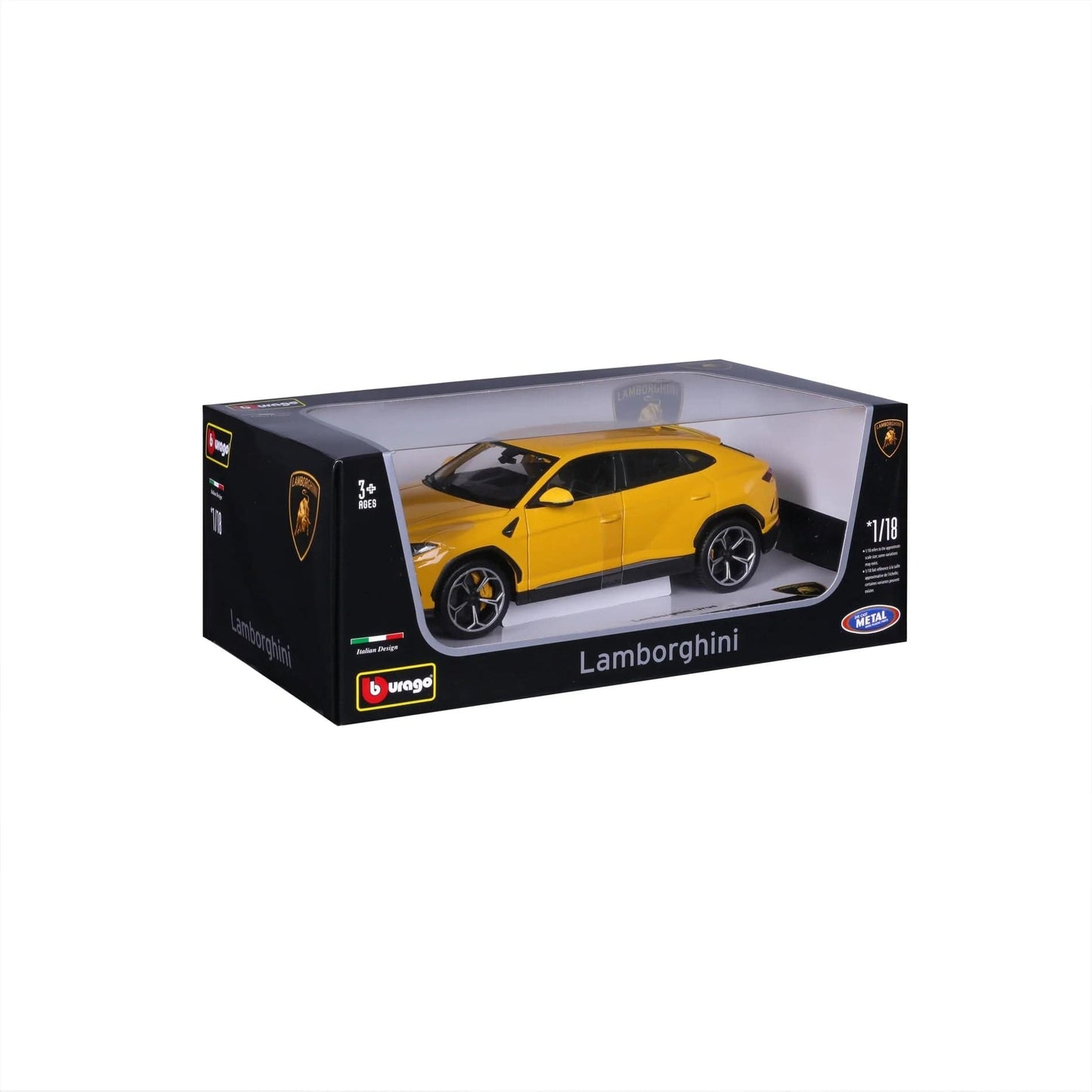 Bburago 1/18-Lamborghiniurus Yellow