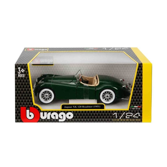 Bburago Car Toys 1:24 Collezione (B) w/o stand -  JAGUAR XK 120 ROADSTER (1951)