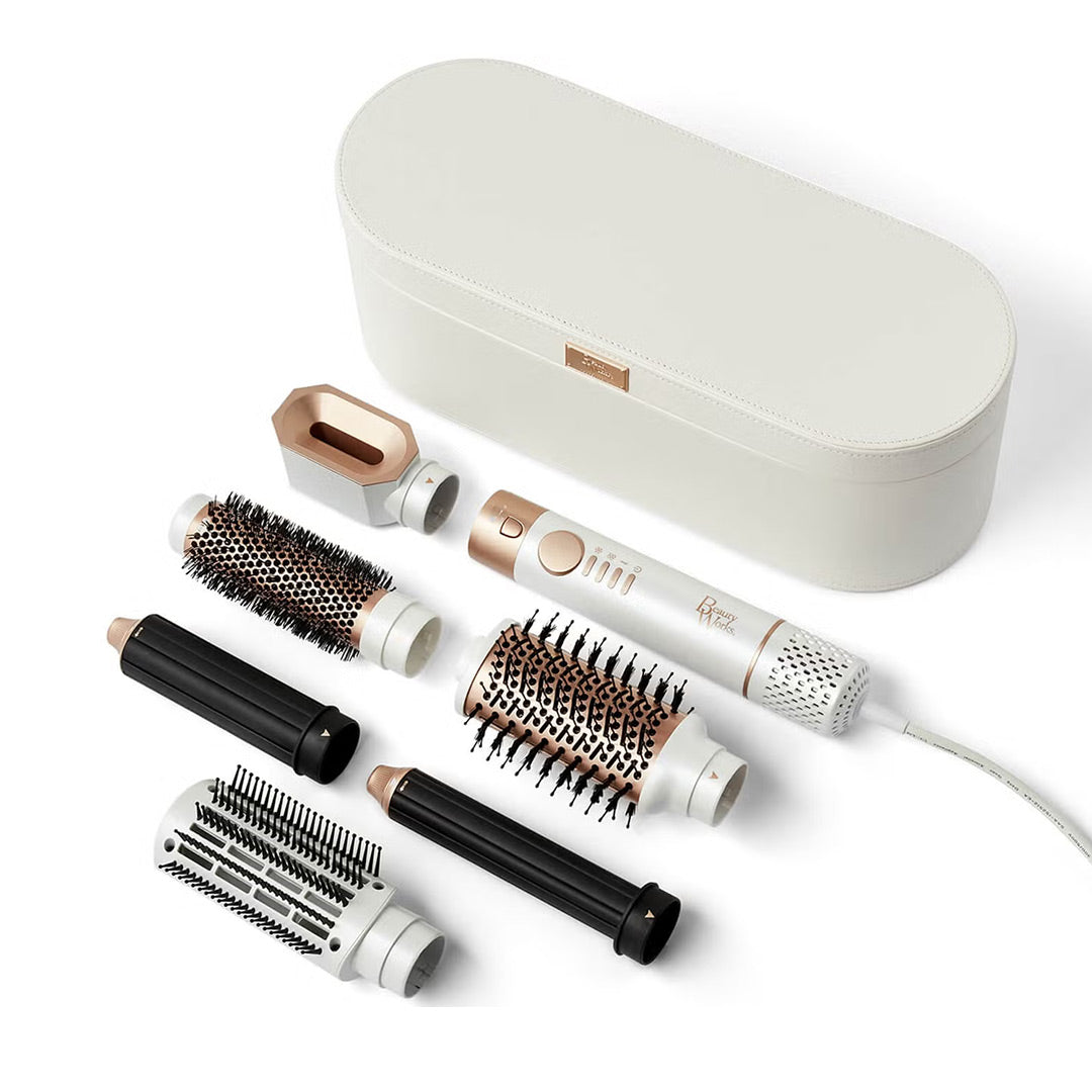 Beauty Works AERIS Multi-Styler and Exclusive Gold Sectioning Clips Bundle