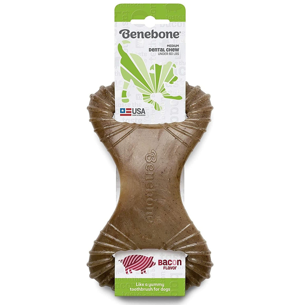 Benebone Pet Supplies Benebone Dental Chew Bacon - Medium
