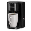 Black & Decker Home & Kitchen Black & Decker 1 Cup Coffee Maker with Coffee Mug, Black
