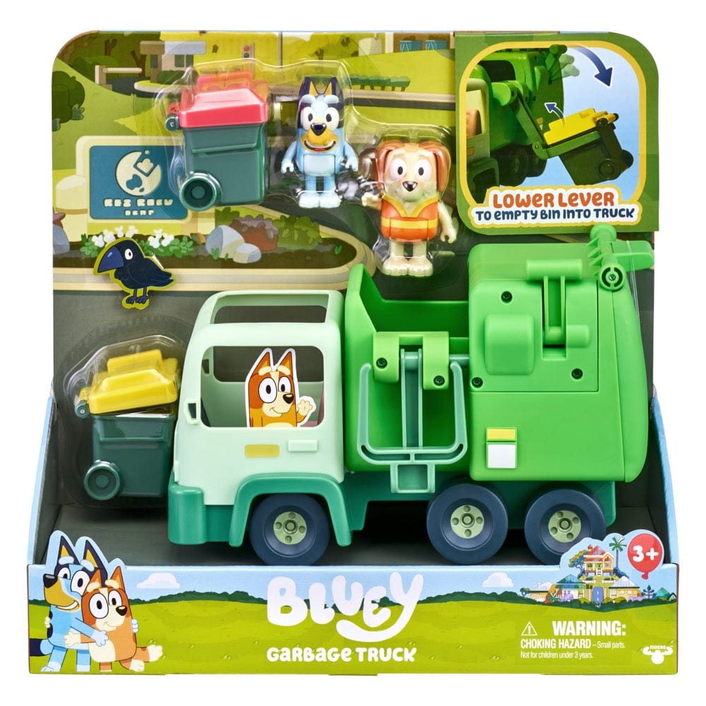 Bluey Toys Bluey Garbage Truck Playset