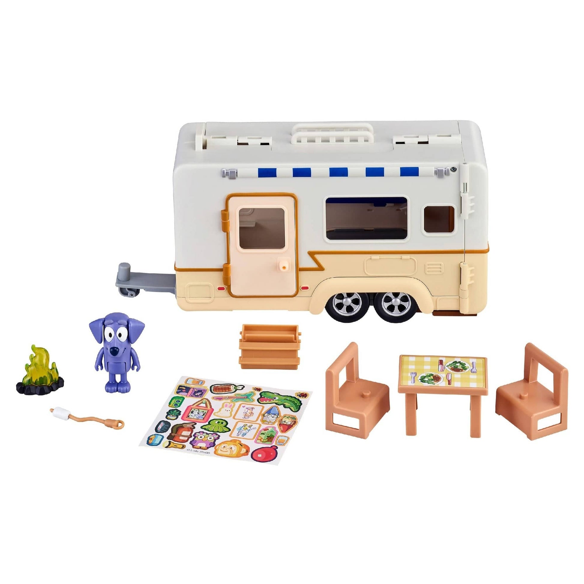 Bluey Toys Bluey’s Caravan Adventures Playset