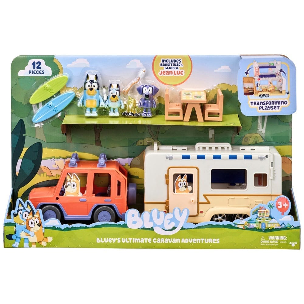 Bluey Toys Bluey’s Ultimate Caravan Adventures