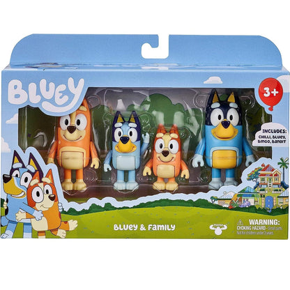 Bluey Toys Bluey S3 Figure 4pk