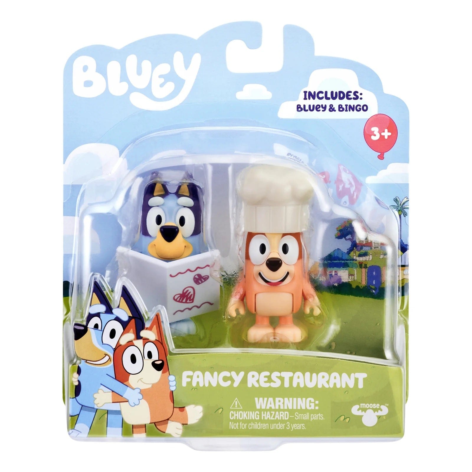 Bluey Figure Fancy Restaurant 2pack – Flitit - Online Store