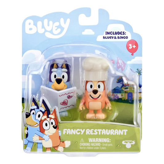 Bluey Toys Bluey: S4 Figure 2-Pack - Fancy Restaurant