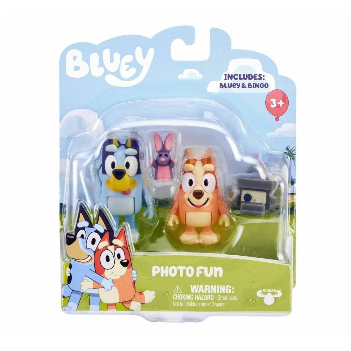 Bluey Toys Bluey: S4 Figure 2-Pack - Photo Fun