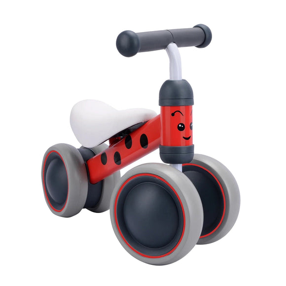 BoldCube Babies BoldCube Baby Balance Bike Ladybird - Red
