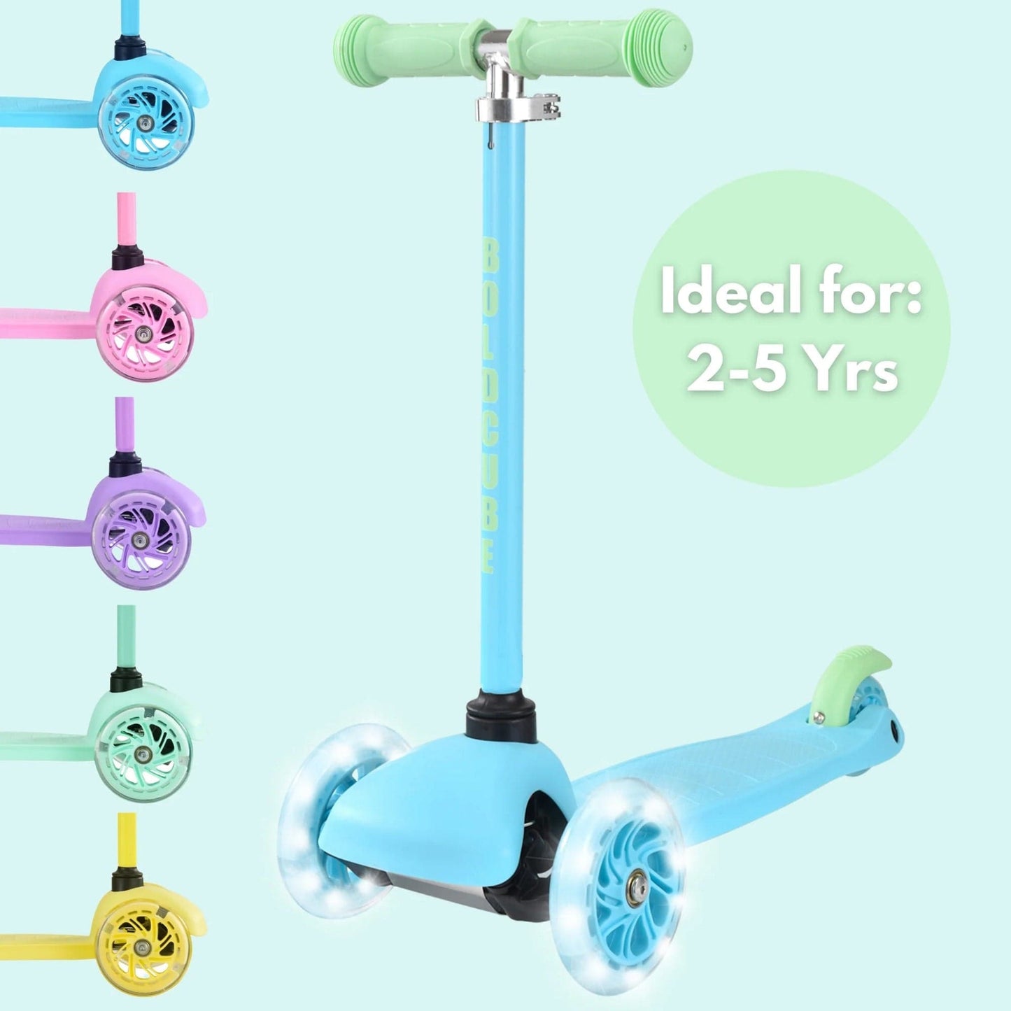 BoldCube Outdoor BoldCube 3 Wheel Scooter Teeny - Blue