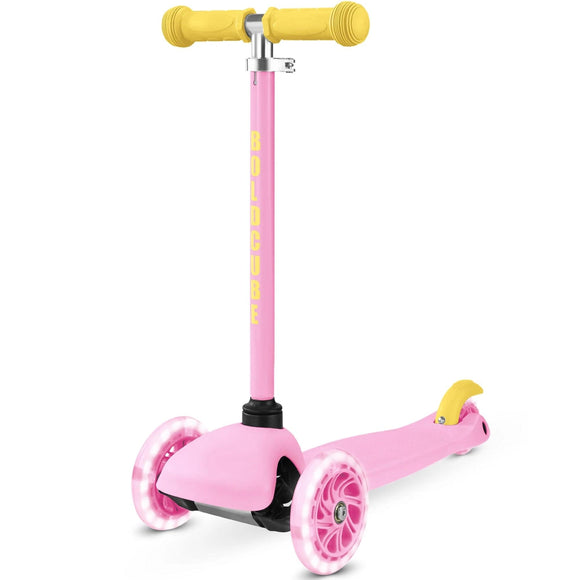 BoldCube Outdoor BoldCube 3 Wheel Scooter Teeny - Pink