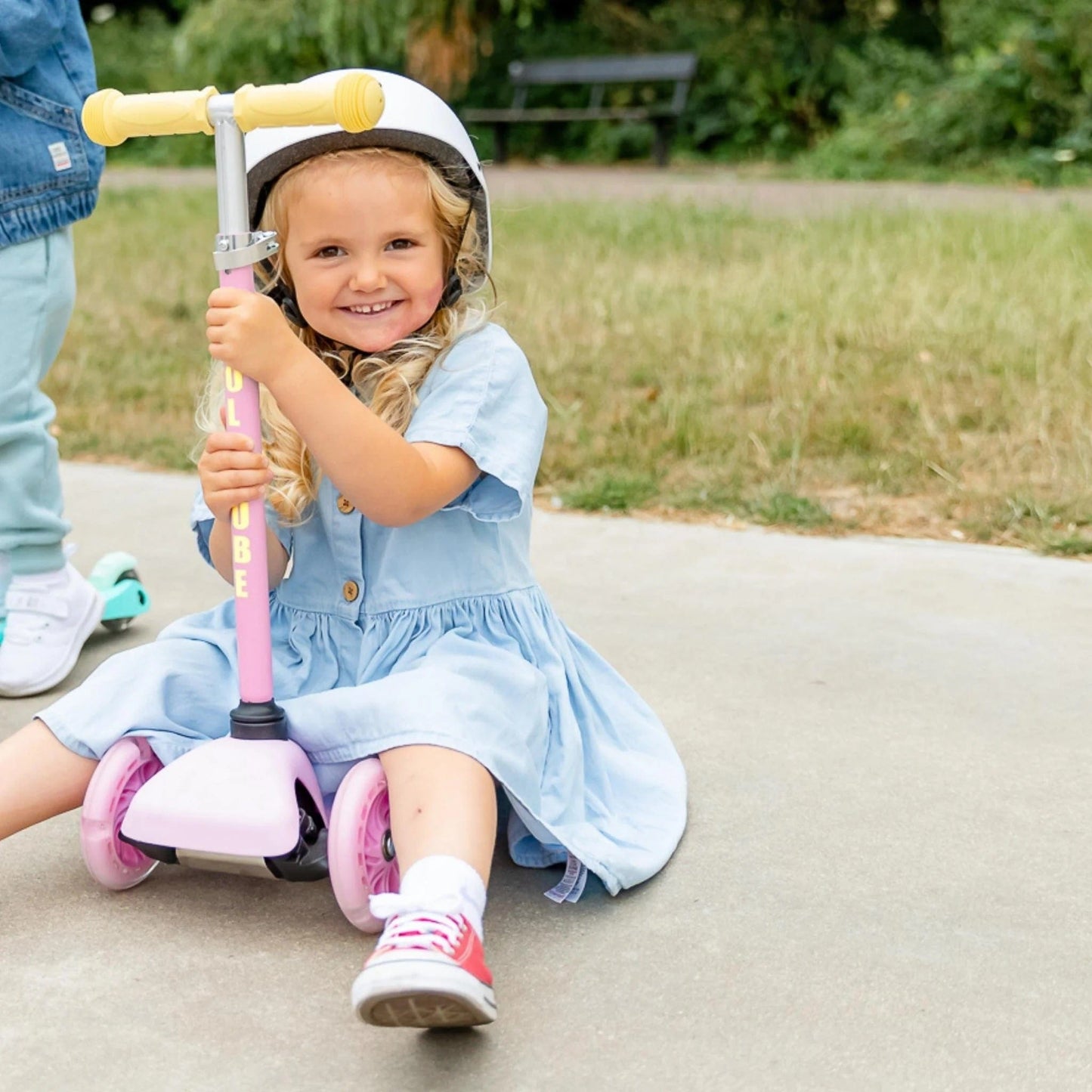 BoldCube Outdoor BoldCube 3 Wheel Scooter Teeny - Pink