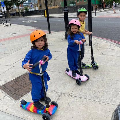 BoldCube Toys BoldCube 3 Wheel Scooter Big Fold - Swift Green