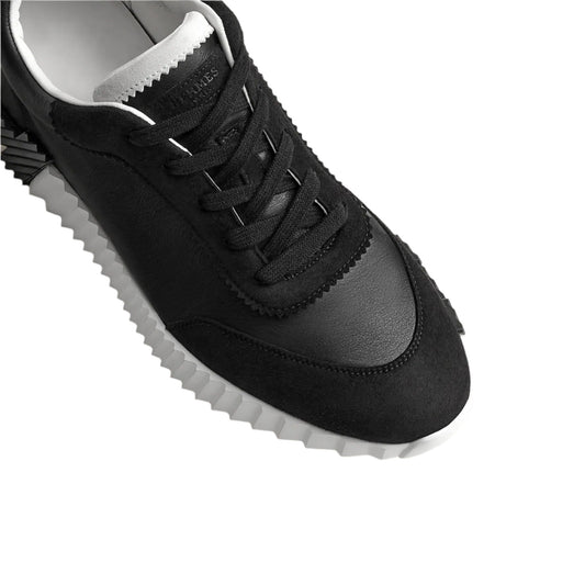 Hermes Bouncing Sneaker "Black White"
