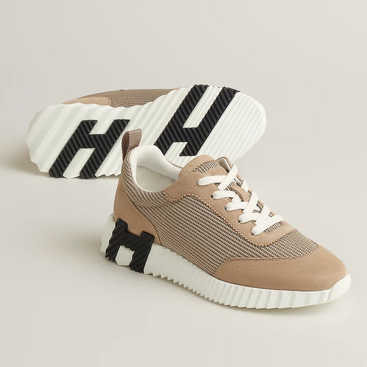 Hermes Bouncing Sneaker “Beige Camel” - 38.5 EU