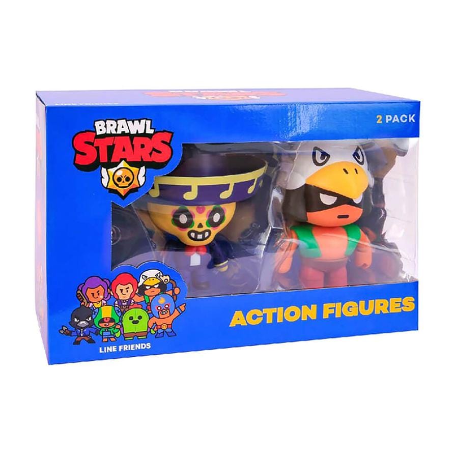 BRAWL STARS Action Figures Brawl Stars 16.5Cm Action Figure 2Pk Window Box (S1)