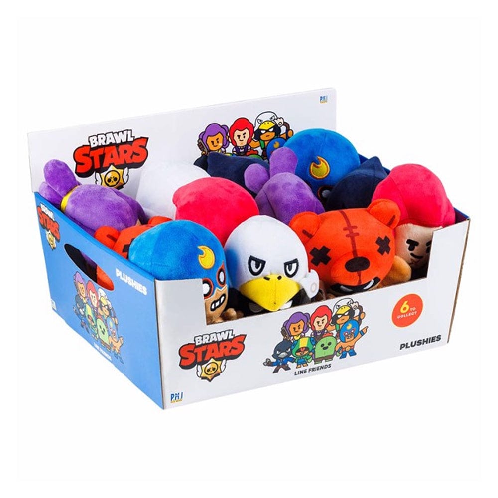 BRAWL STARS Action Figures Brawl Stars Plushies 8Pcs In Cdu