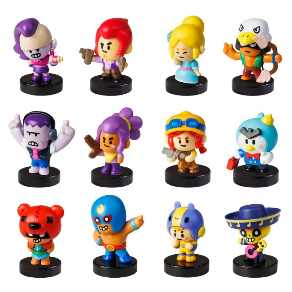 BRAWL STARS Action Figures Brawl Stars Stampers 12Pk Deluxe Box (S1)