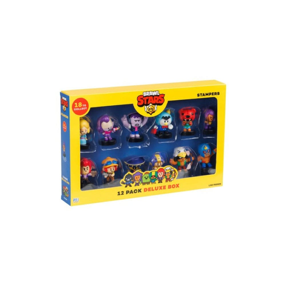 BRAWL STARS Action Figures Brawl Stars Stampers 12Pk Deluxe Box (S1)