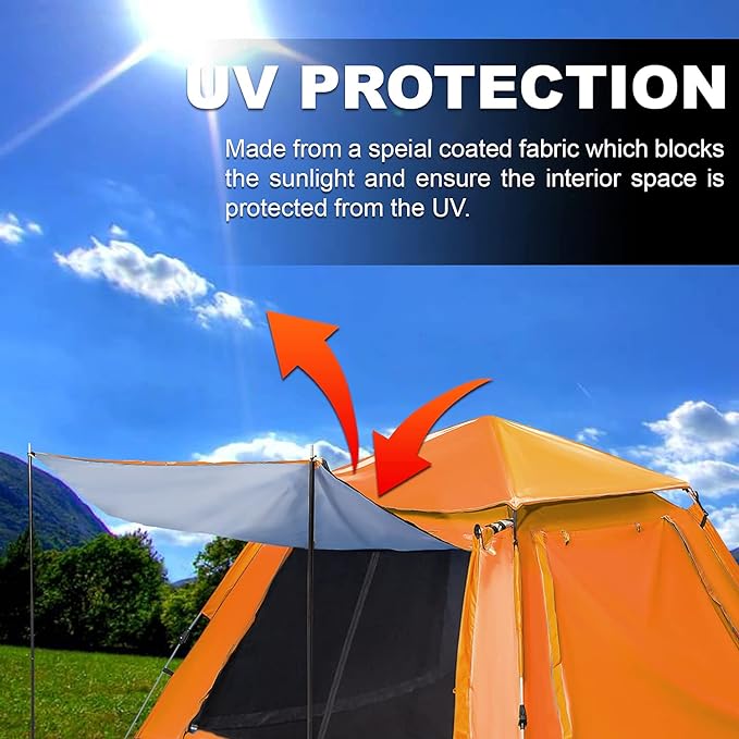 Portable Camping Tent Automatic Hydraulic Shade Tent Four-season Tent