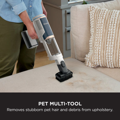 Shark Cordless Vacuum Cleaner & Auto-Empty System BU3521ME - White