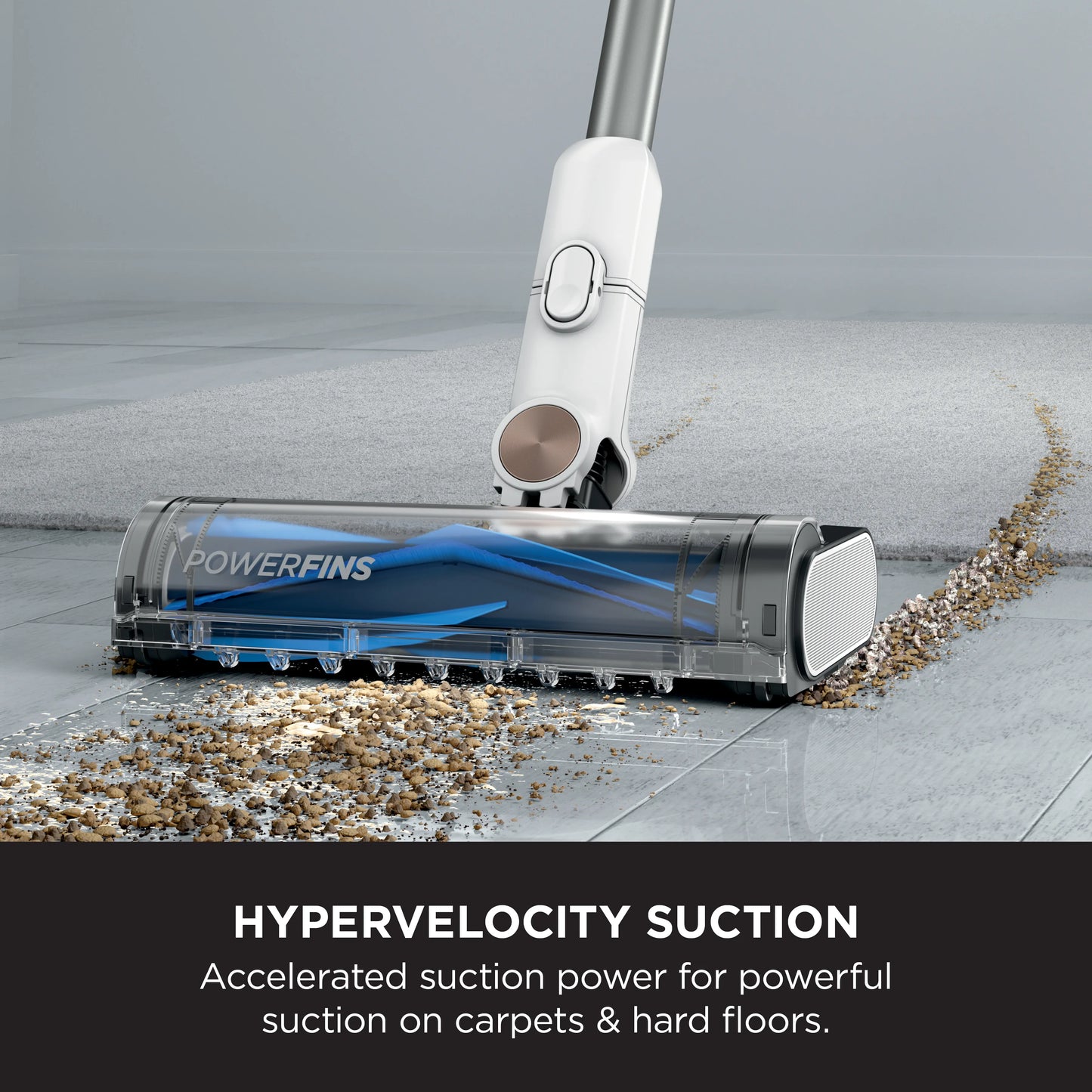 Shark Cordless Vacuum Cleaner & Auto-Empty System BU3521ME - White