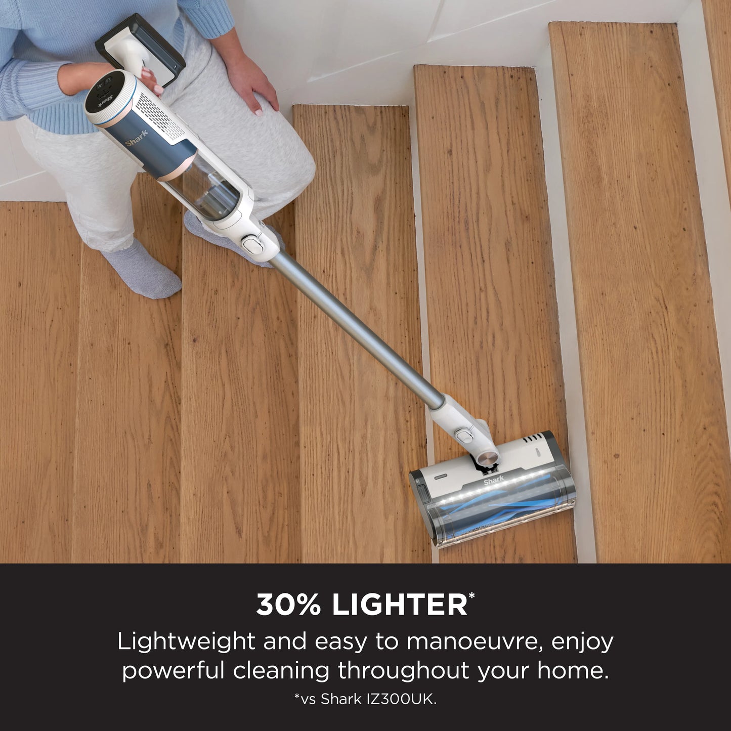 Shark Cordless Vacuum Cleaner & Auto-Empty System BU3521ME - White