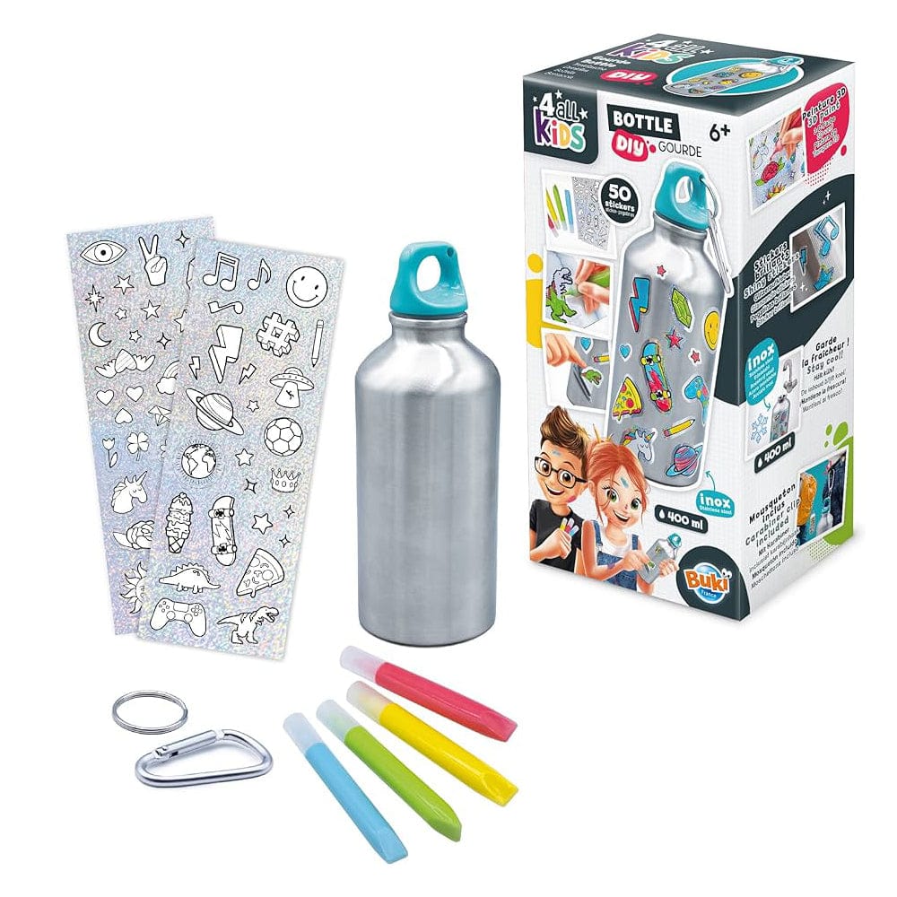 Buki Art & Craft Kits DIY Water Bottle