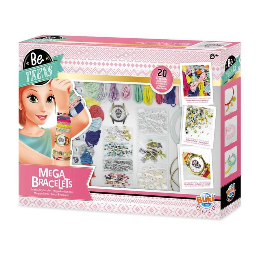 Buki Art & Craft Kits Mega Bracelets